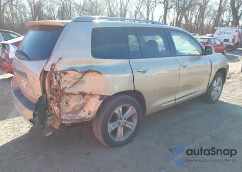 2008 Toyota Highlander Sport из США, поврежденный, VIN JTEES43A582081505